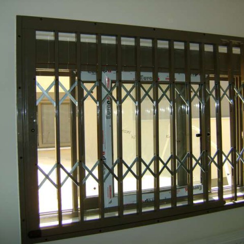 Security grilles for windows