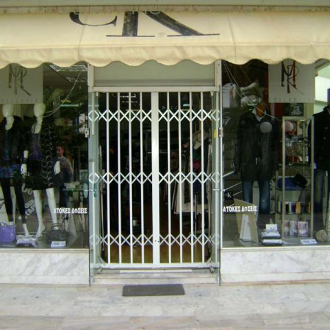 Folding safety from galvanized steel, aluminum coated Type-100 in shop front 2